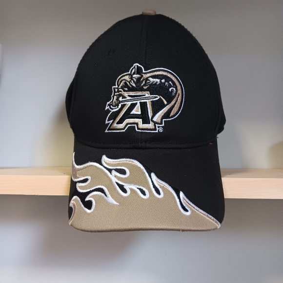 Vtg Black‎ knights Army football team hat - Picture 1 of 8